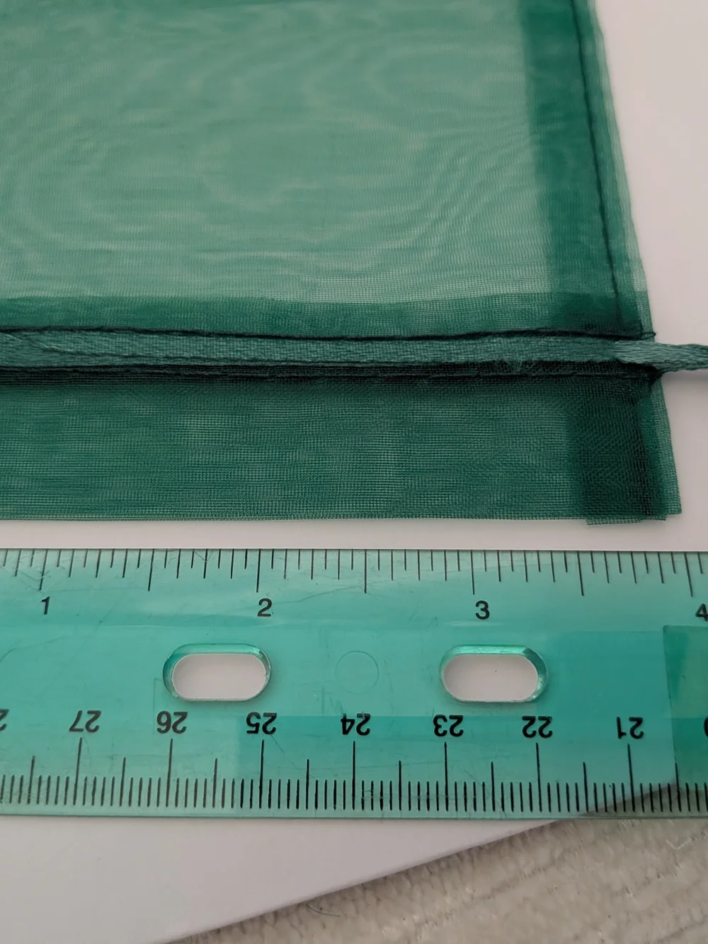 Green Organza Drawstring Favor Bags -25pk- Elegant Party Gift Pouches